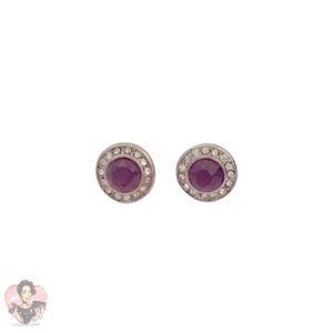 ANNE TAYLOR Rose-Blush Studs